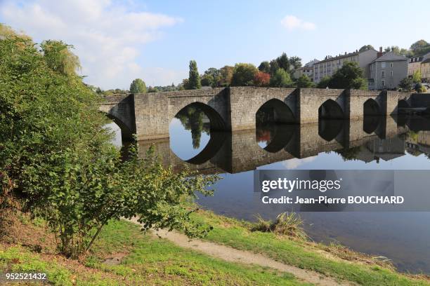 Le pont Saint-Étienne, 9 octobre 2016, à Limoges, Haute-Vienne, France.