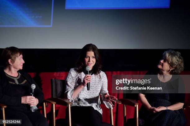 Animators Gretchen Albrecht, Amy Smeed and producer Bonnie Arnold attend the screening of 'An Invisible History: Trailblazing Women of Animation'...