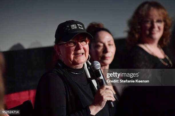 Animators Tina Price, Lorna Cook and Brenda Chapman attend the screening of 'An Invisible History: Trailblazing Women of Animation' during day 3 of...