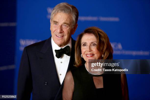 Paul Pelosi and Nancy Pelosi attend the 2018 White House Correspondents' Dinner at Washington Hilton on April 28, 2018 in Washington, DC.