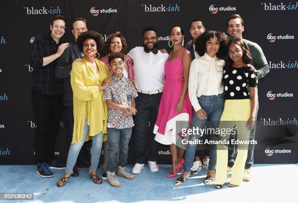 Actors Nelson Franklin, Peter Mackenzie, Jenifer Lewis, Anna Deavere Smith, Miles Brown, Anthony Anderson, Tracee Ellis Ross, Marcus Scribner, Yara...
