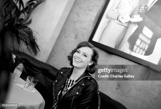 Filmstruck host Alicia Malone attends day 3 of the 2018 TCM Classic Film Festival on April 28, 2018 in Hollywood, California. 350569.