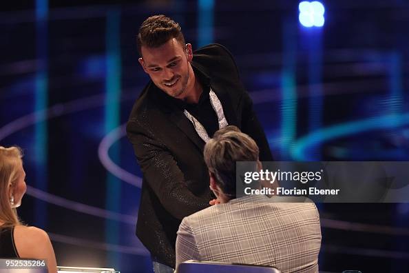 Michael Rauscher during the semi finals of the TV competition... News ...
