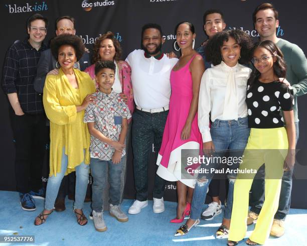 Actors Nelson Franklin, Peter Mackenzie, Jenifer Lewis, Miles Brown, Anna Deavere Smith, Anthony Anderson, Tracee Ellis Ross, Marcus Scribner, Yara...