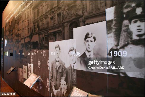 Exposition permanente, mémorial Charles de Gaulle à Colombey-les-Deux-Églises, Haute Marne, France.