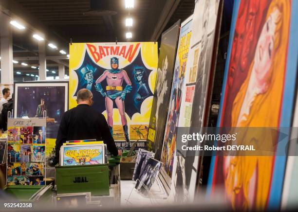 16ème ''Marché de la Mode Vintage'' évènement mode, design & accessoires des années 1950 aux années 1990 à Lyon, le 13 mars 2017, France.