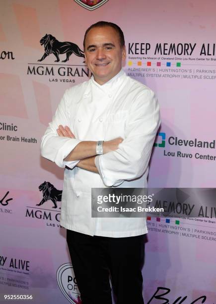 Jean-Georges Vongerichten attends the 22nd annual Keep Memory Alive 'Power of Love Gala' benefit for the Cleveland Clinic Lou Ruvo Center for Brain...