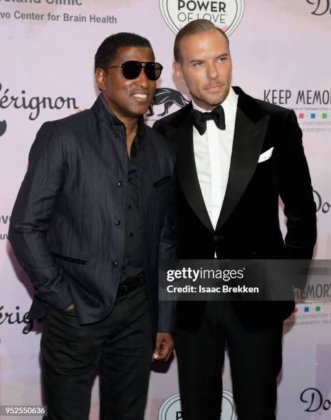 Kenneth "Babyface" Edmonds and Matt Goss attend the 22nd annual Keep Memory Alive 'Power of Love Gala' benefit for the Cleveland Clinic Lou Ruvo...