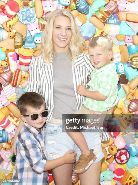 Heather Morris attends the Zimmer Children's Museum's 3rd Annual We All Play Fundraiser held on April 28, 2018 in Santa Monica, California.