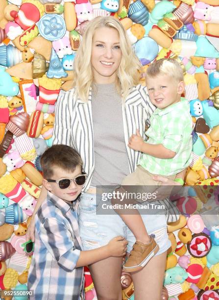 Heather Morris attends the Zimmer Children's Museum's 3rd Annual We All Play Fundraiser held on April 28, 2018 in Santa Monica, California.