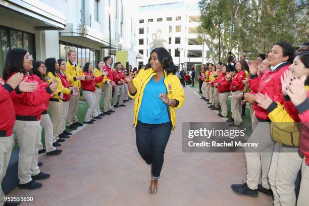 Octavia Spencer attends City Year Los Angeles' Spring Break: Destination Education at Sony Studios on April 28, 2018 in Los Angeles, California.