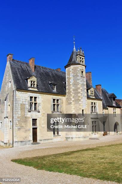 Maison natale de Pierre de Ronsard, manoir de la Possonnière, Couture-sur-Loir, 9 septembre 2016, France.