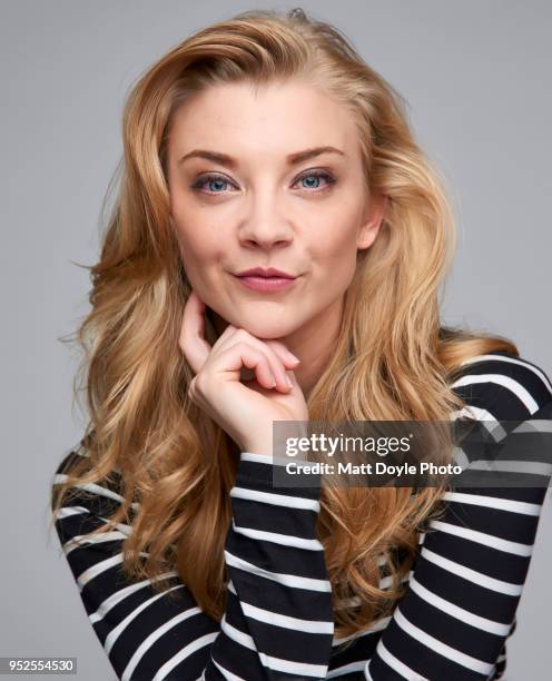 Natalie Dormer of the film Picnic at Hanging Rock poses for a portrait during the 2018 Tribeca Film Festival at Spring Studio on April 28, 2018 in...