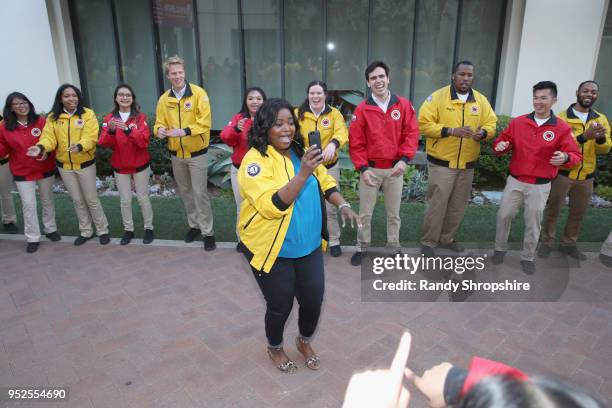 Octavia Spencer attends City Year Los Angeles' Spring Break: Destination Education at Sony Studios on April 28, 2018 in Los Angeles, California.