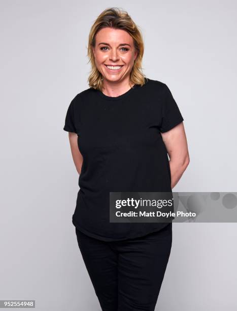 Director Larysa Kondrack of the film Picnic at Hanging Rock poses for a portrait during the 2018 Tribeca Film Festival at Spring Studio on April 28,...