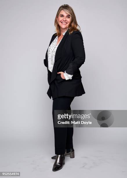 Executive Producer Jo Porter of the film Picnic at Hanging Rock poses for a portrait during the 2018 Tribeca Film Festival at Spring Studio on April...