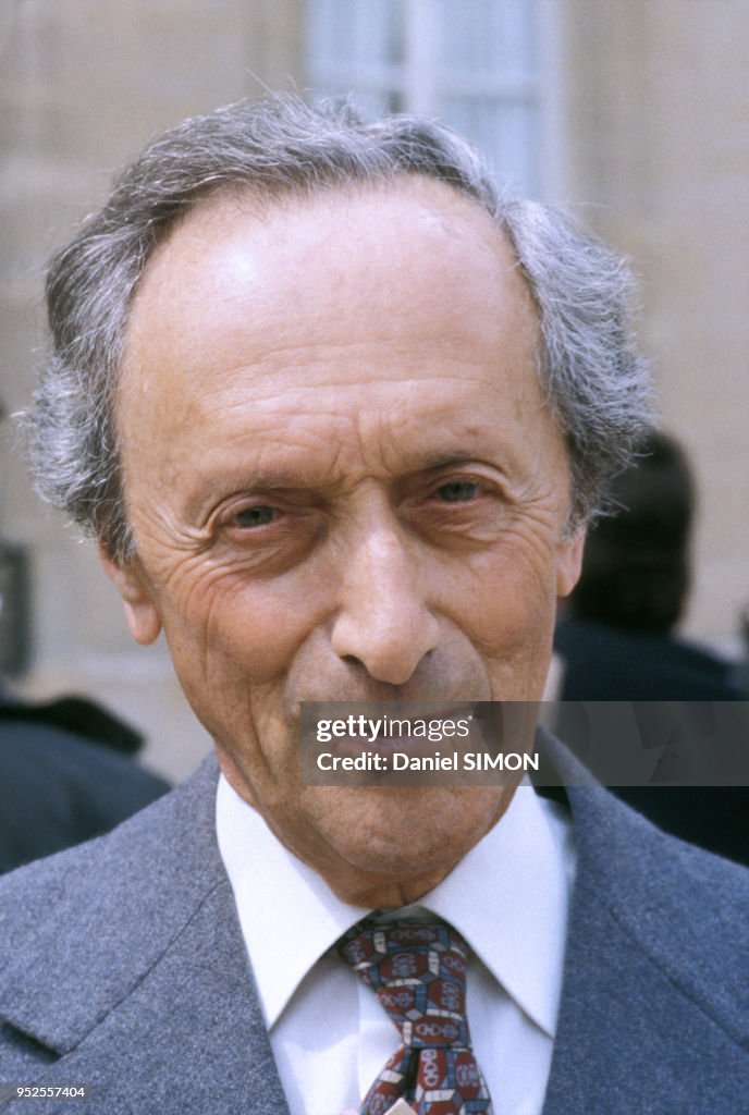 Portrait de Pierre Dreyfus, ancien PDG de Renault le 10 février 1982