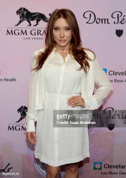 Alexandra Vino attends the 22nd annual Keep Memory Alive 'Power of Love Gala' benefit for the Cleveland Clinic Lou Ruvo Center for Brain Health at...