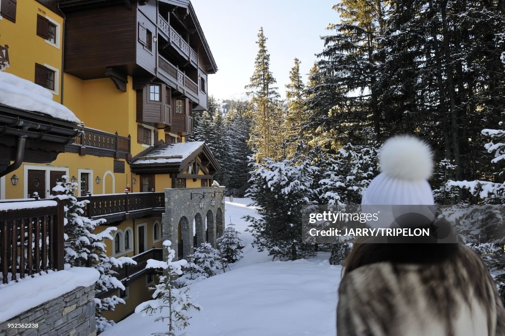 Hotel Cheval Blanc PALACE in France's resort of Courchevel 1850