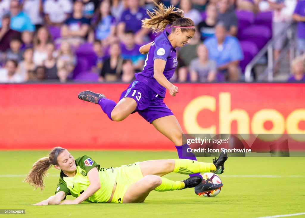 SOCCER: APR 28 NWSL - Seattle Reign at Orlando Pride