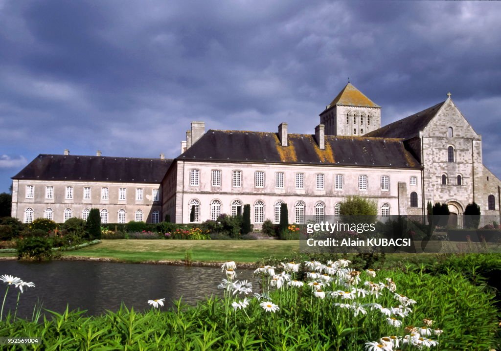 Lessay Abbaye de la Sainte-Trinité de Lessay. News Photo - Getty Images