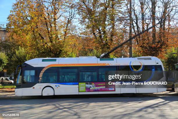 Trolley, Limoges, France.