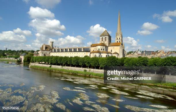 Abbaye de Saint Savin, inscrite au Patrimoine Mondial de l'UNESCO, pour la richesse des decors peints de son abbatiale.