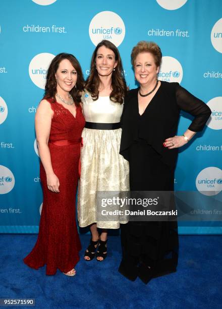 Vice President Regions West UNICEF USA Casey Marsh, Managing Director, Midwest UNICEF USA Elizabeth McCostlin and CEO & President UNICEF USA Caryl M....