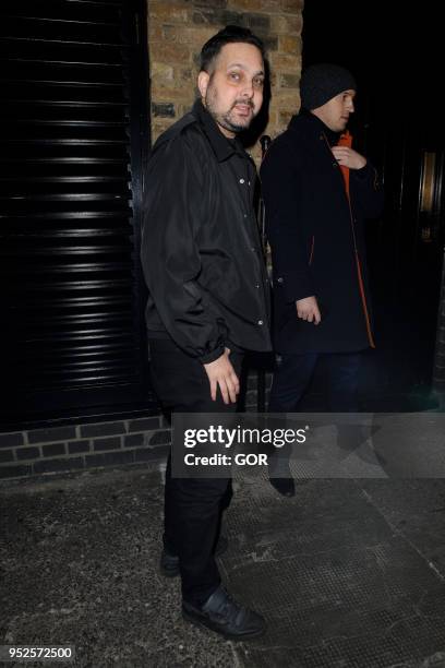 Steven Frayne aka Dynamo sighting at the Chiltern Firehouse on April 28, 2018 in London, England.