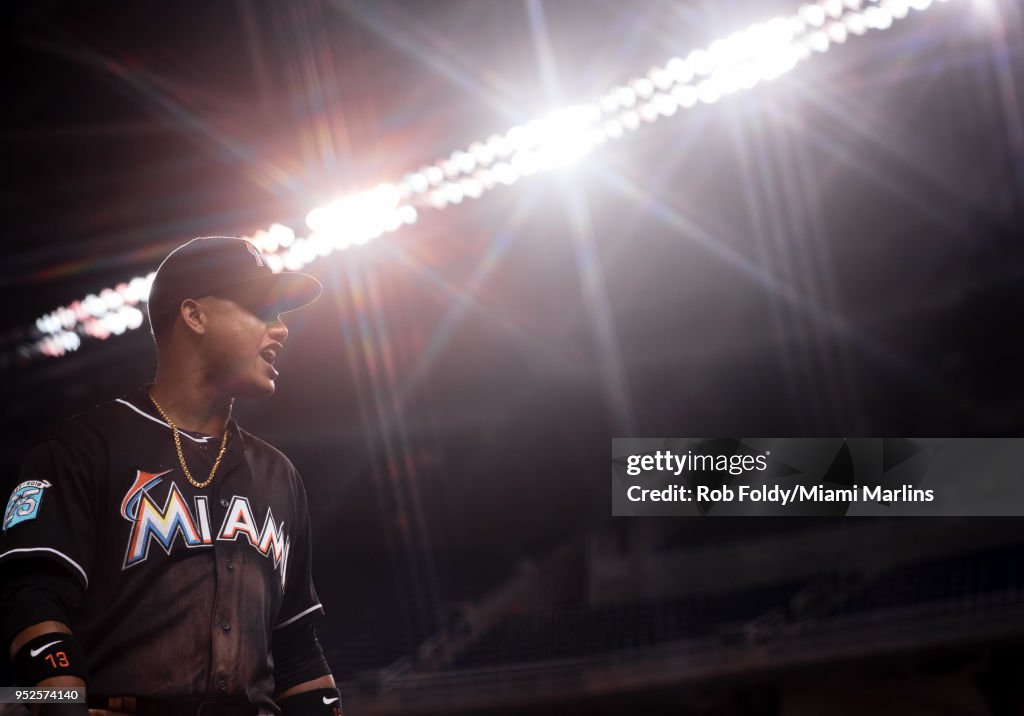 Colorado Rockies v Miami Marlins