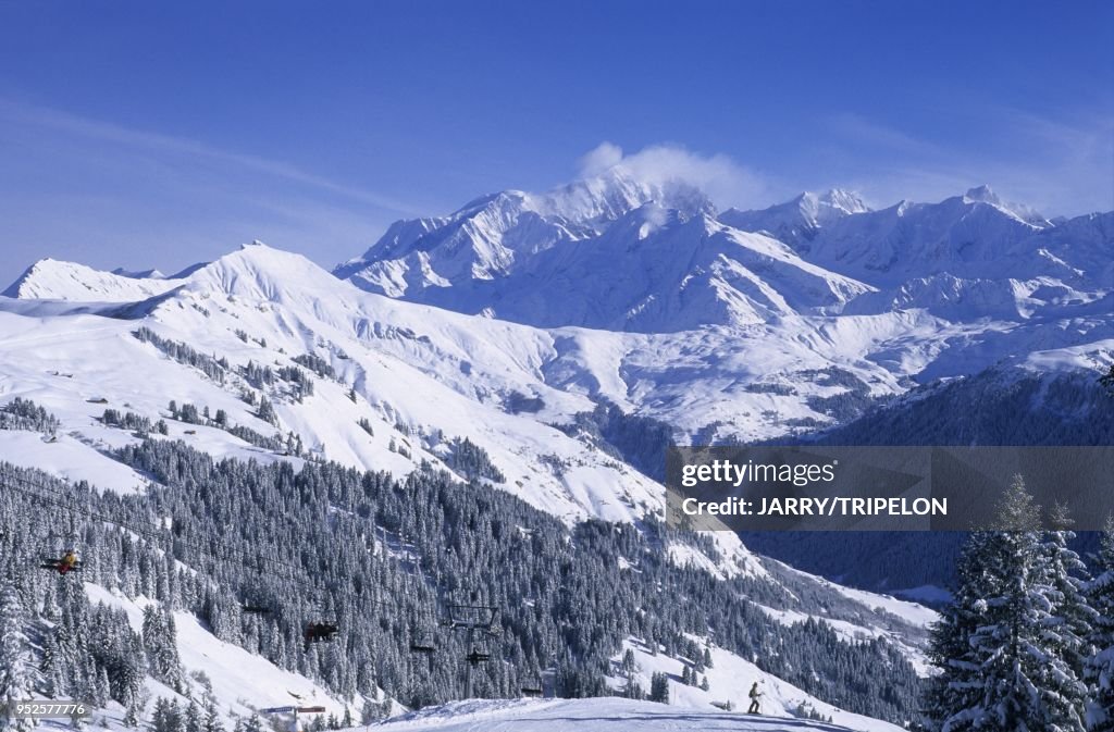 LES SAISIES, SAVOIE, ALPS, FRANCE