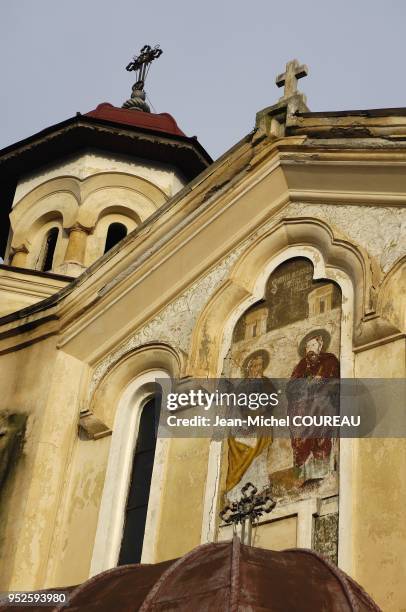 CHURCH IN TARGU JIU, ROMANIA.