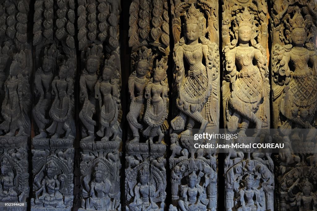 Pujari math and the wood museum, bhaktapur, nepal