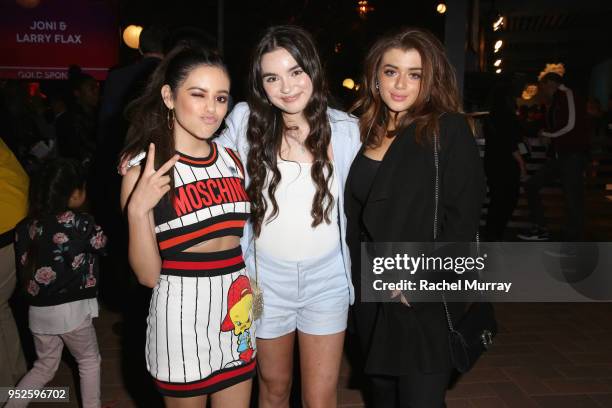 Jenna Ortega and guests attend City Year Los Angeles' Spring Break: Destination Education at Sony Studios on April 28, 2018 in Los Angeles,...