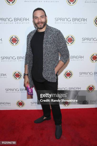 Ian Verdun attends City Year Los Angeles' Spring Break: Destination Education at Sony Studios on April 28, 2018 in Los Angeles, California.