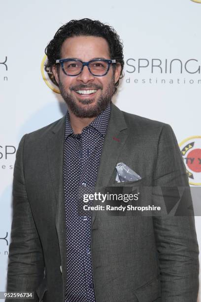 John Huertas attends City Year Los Angeles' Spring Break: Destination Education at Sony Studios on April 28, 2018 in Los Angeles, California.