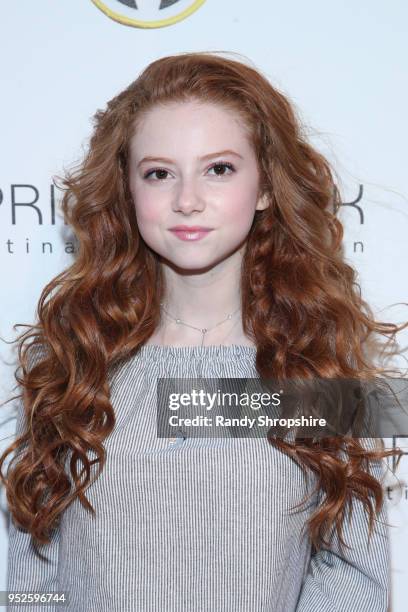 Francesca Capaldi attends City Year Los Angeles' Spring Break: Destination Education at Sony Studios on April 28, 2018 in Los Angeles, California.