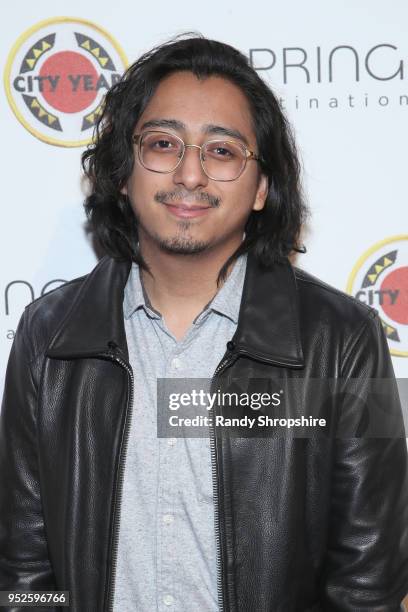 Tony Revolori attends City Year Los Angeles' Spring Break: Destination Education at Sony Studios on April 28, 2018 in Los Angeles, California.