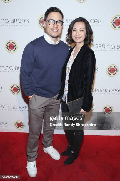 Randall Park attends City Year Los Angeles' Spring Break: Destination Education at Sony Studios on April 28, 2018 in Los Angeles, California.