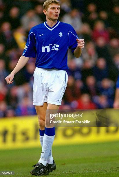 Tore Andre Flo of Rangers in action during the Scottish Premier Division match against Hearts played at Tynecastle in Edinburgh, Scotland. Rangers...