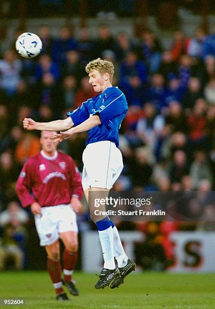 Tore Andre Flo of Rangers in action during the Scottish Premier Division match against Hearts played at Tynecastle in Edinburgh, Scotland. Rangers...