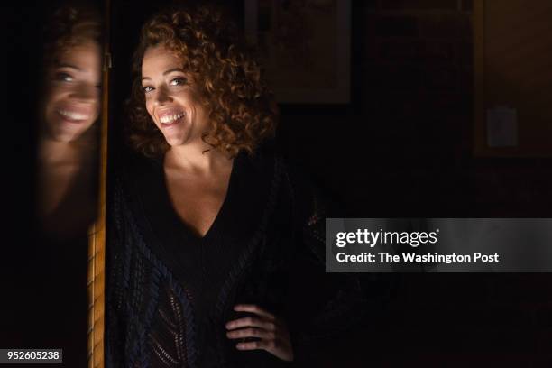 Michelle Wolf, a comedienne, is seen in her office in Manhattan, NY. Wolf is hosting the White House Correspondents Dinner on April 28. 4/20/2018...