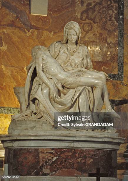 Italy,Roma,Vatican,San pietro,La Pieta by Michel-Ange.