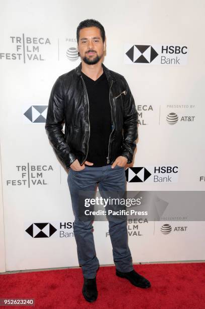 Ramirez attends premiere of Disobedience during 2018 Tribeca Film Festival at BMCC.