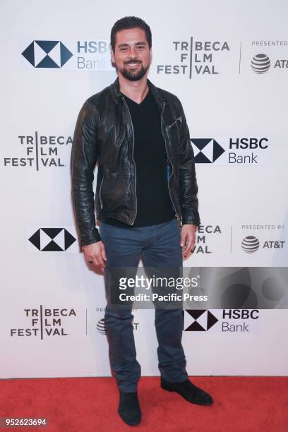 Ramirez attends premiere of Disobedience during 2018 Tribeca Film Festival at BMCC.