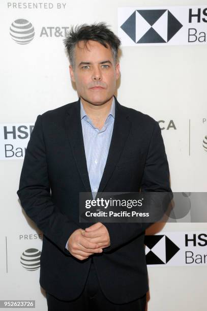 Sebastian Lelio attends premiere of Disobedience during 2018 Tribeca Film Festival at BMCC.