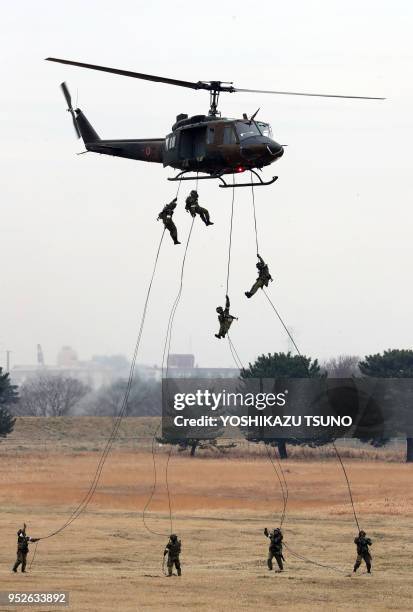 Airborne Ranger Jsdf Jsdf Airborne Troops Photos and Premium High Res Pictures - Getty Images