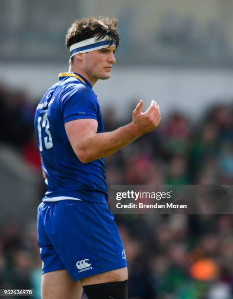 Galway , Ireland - 28 April 2018; Tom Daly of Leinster during the Guinness PRO14 Round 21 match between Connacht and Leinster at the Sportsground in...