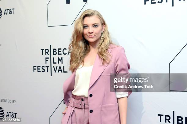 Natalie Dormer attends 'Picnic at Hanging Rock' Premiere during the 2018 Tribeca Film Festival at SVA Theater on April 28, 2018 in New York City.