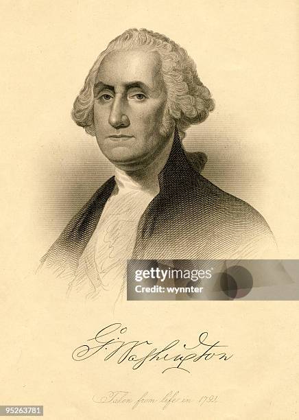 1,199 Signature Of George Washington Stock Photos, High-Res
